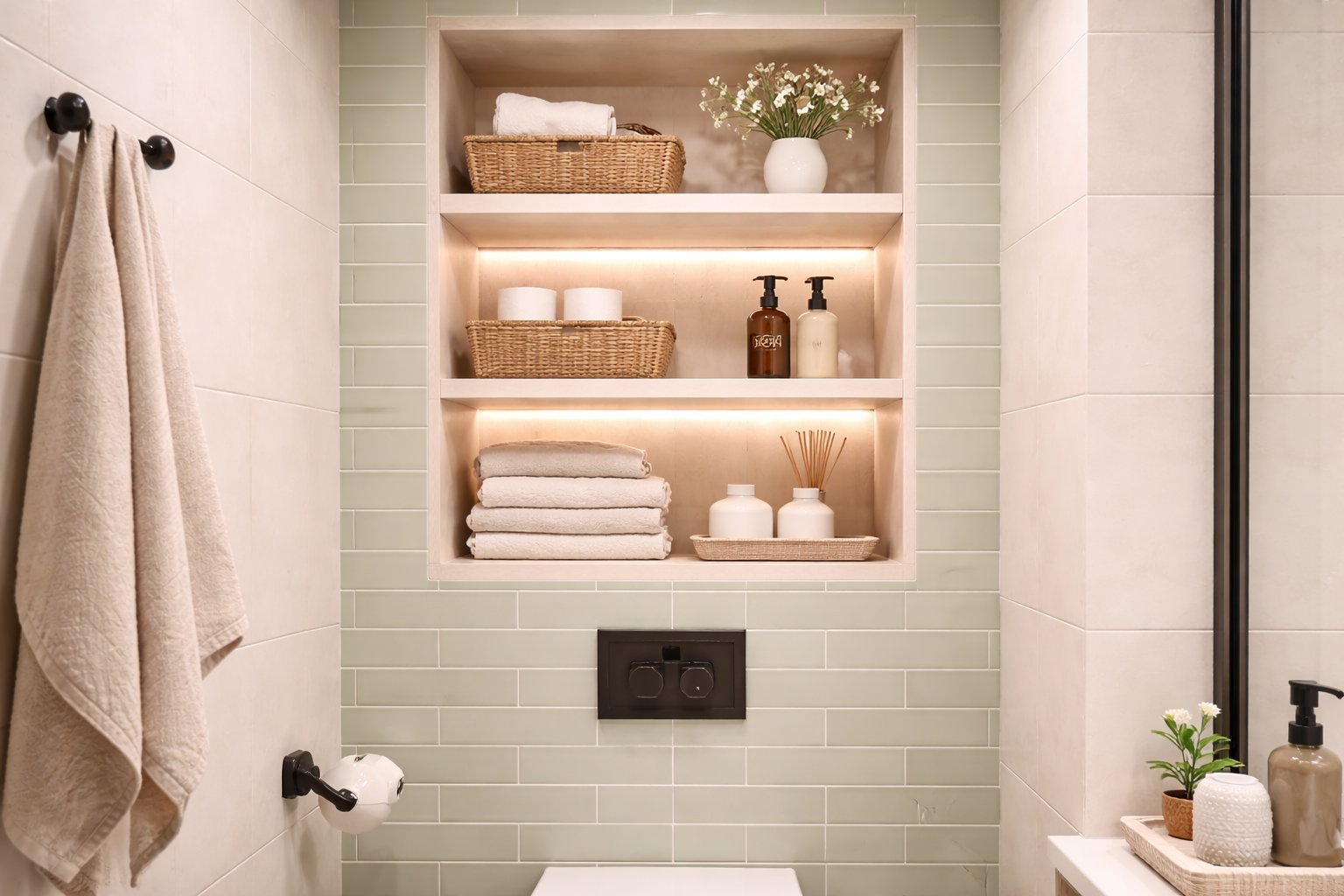 Prostor za skladistenje u kupatilu